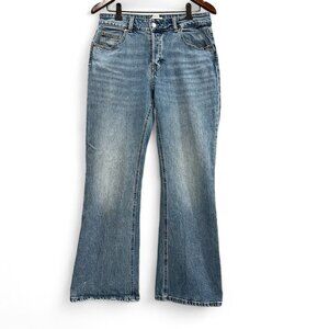 H&M | Light Blue High Rise Flare Jeans